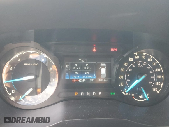 2023 Ford Ranger XL with VIN 1FTER4EH8PLE02875, listed as a Copart auction lot 88902845 with 19,952 mi miles and Salvage Title. Bid and sale history available at DreamBid. Image 9.