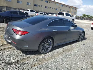 2019 Mercedes-Benz CLS with VIN WDD2J5JB4KA043066, listed as a Copart auction lot 64645454 with 22,657 mi miles and Salvage Title. Bid and sale history available at carsss.com. Image 3.