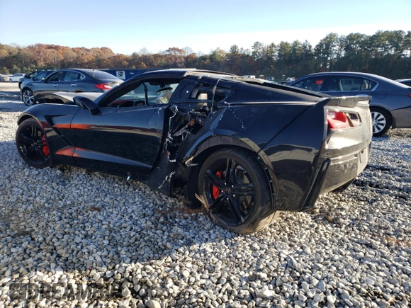 2016 Chevrolet Corvette 3LT z VIN 1G1YF2D73G5118201, wystawiony jako Copart lot #83560824 z przebiegiem Nie podano mil oraz Szkoda całkowita • Salvage title. Historia ofert i sprzedaży dostępna na DreamBid. Obrazek 2.