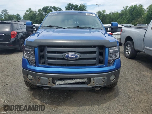 2010 Ford F-150 XL with VIN 1FTFW1EV3AFD05879, listed as a Copart auction lot 62861385 with 214,540 mi miles and Clean title. Bid and sale history available at DreamBid. Image 5.