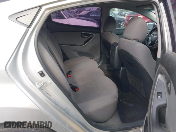 2014 Hyundai Elantra SE with VIN 5NPDH4AEXEH526030, listed as a IAAI auction lot 42595985 with 215,580 mi miles and . Bid and sale history available at DreamBid. Image 8.