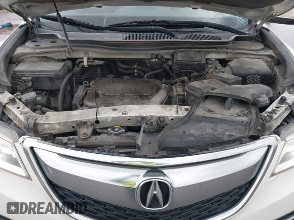 2016 Acura MDX w/Advance with VIN 5FRYD4H94GB019419, listed as a IAAI auction lot 41183232 with 261,619 mi miles. Bid and sale history available at carsss.com. Image 10.