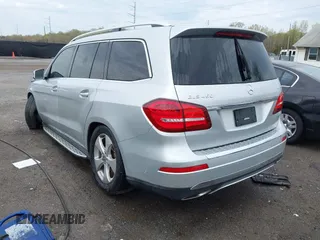 2017 Mercedes-Benz GLS 450 with VIN 4JGDF6EE9HA787099, listed as a IAAI auction lot 41971505 with 80,159 mi miles and . Bid and sale history available at DreamBid. Image 3.