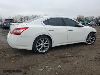 2010 Nissan Maxima 3.5 SV w/Sport Pkg with VIN 1N4AA5AP0AC845639, listed as a Copart auction lot 83994754 with 152,115 mi miles and Salvage Title. Bid and sale history available at carsss.com. Image 3.