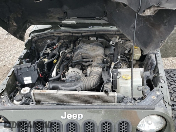 2016 Jeep Wrangler Unlimited Rubicon with VIN 1C4BJWFG5GL146853, listed as a Copart auction lot 46169335 with Not provided miles and Salvage title. Bid and sale history available at DreamBid. Image 11.