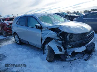 2021 Chevrolet Equinox LS z VIN 3GNAXSEV3MS155535, wystawiony jako IAAI lot #41176426 z przebiegiem 41 699 mil mil oraz . Historia ofert i sprzedaży dostępna na DreamBid. Obrazek 1.