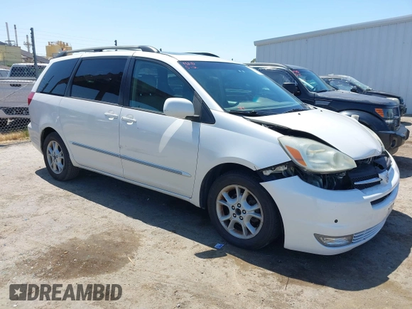 2005 Toyota Sienna XLE with VIN 5TDZA22C25S350614, listed as a IAAI auction lot 42179349 with 219,852 mi miles and . Bid and sale history available at carsss.com. Image 1.