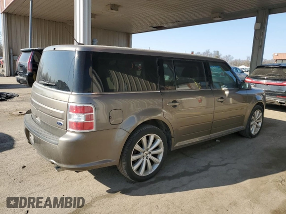 2014 Ford Flex SEL z VIN 2FMGK5C89EBD38280, wystawiony jako Copart lot #47172445 z przebiegiem 221 729 mil mil oraz Tytuł czysty. Historia ofert i sprzedaży dostępna na DreamBid. Obrazek 3.