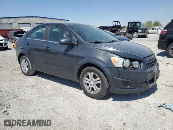 2015 Chevrolet Sonic LT with VIN 1G1JC5SH6F4134436, listed as a Copart auction lot 52627365 with 153,286 mi miles and Salvage Title. Bid and sale history available at DreamBid. Image 4.