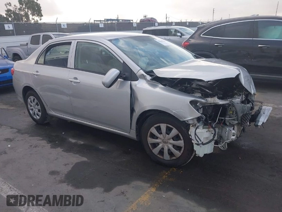 2010 Toyota Corolla with VIN JTDBU4EE7A9111604, listed as a IAAI auction lot 41909665 with Not Provided miles. Bid and sale history available at carsss.com. Image 1.