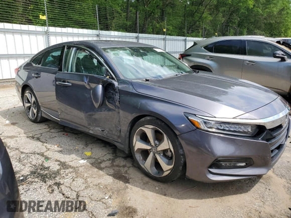 2020 Honda Accord Touring with VIN 1HGCV2F90LA028218, listed as a Copart auction lot 54593945 with 109,080 mi miles and Salvage title. Bid and sale history available at DreamBid. Image 4.