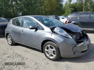 2015 Nissan LEAF SV with VIN 1N4AZ0CP2FC301904, listed as a Copart auction lot 64490643 with 104,574 mi miles. Bid and sale history available at carsss.com. Image 4.
