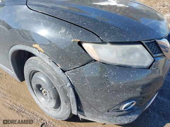 2016 Nissan Rogue S with VIN KNMAT2MV0GP620040, listed as a IAAI auction lot 41650139 with 96,867 mi miles. Bid and sale history available at carsss.com. Image 6.