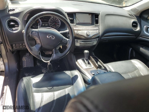2015 Infiniti QX60 with VIN 5N1AL0MN3FC546179, listed as a Copart auction lot 50255055 with 101,499 mi miles and Salvage Title. Bid and sale history available at carsss.com. Image 8.