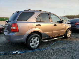 2007 Kia Sorento EX with VIN KNDJD736075673885, listed as a Copart auction lot 51000115 with 226,499 mi miles and Salvage Title. Bid and sale history available at carsss.com. Image 3.