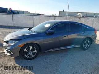 2019 Honda Civic Sedan LX with VIN 2HGFC2F61KH558416, listed as a IAAI auction lot 41636764 with 47,910 mi miles. Bid and sale history available at carsss.com. Image 14.