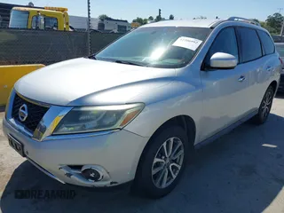 2013 Nissan Pathfinder SL with VIN 5N1AR2MN3DC618506, listed as a IAAI auction lot 42206992 with 156,649 mi miles and . Bid and sale history available at DreamBid. Image 2.