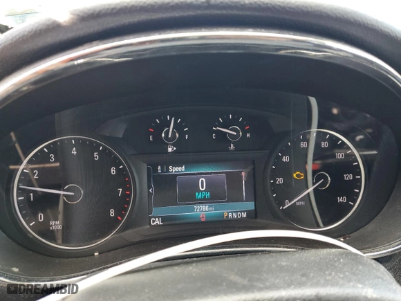 2019 Buick Encore Preferred with VIN KL4CJESB5KB903607, listed as a Copart auction lot 51445655 with 72,786 mi miles and Salvage Title. Bid and sale history available at carsss.com. Image 9.
