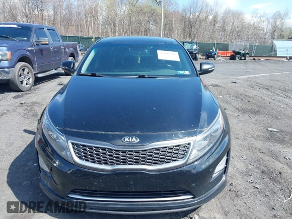 2016 Kia Optima Hybrid with VIN KNAGM4AD8G5092898, listed as a IAAI auction lot 42045490 with 148,673 mi miles. Bid and sale history available at carsss.com. Image 12.