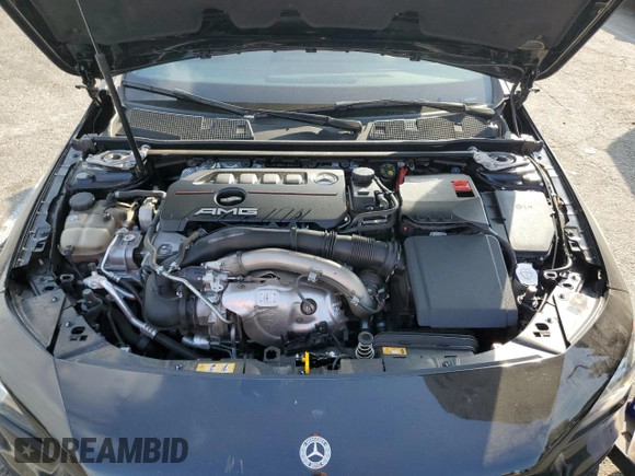 2022 Mercedes-Benz CLA 35 AMG with VIN W1K5J5BB8NN303431, listed as a Copart auction lot 72094494 with 39,917 mi miles and Salvage Title. Bid and sale history available at DreamBid. Image 11.