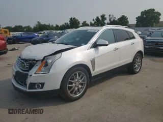 2013 Cadillac SRX Performance Collection with VIN 3GYFNDE30DS568330, listed as a Copart auction lot 59057005 with 163,817 mi miles and Salvage title. Bid and sale history available at DreamBid. Image 1.