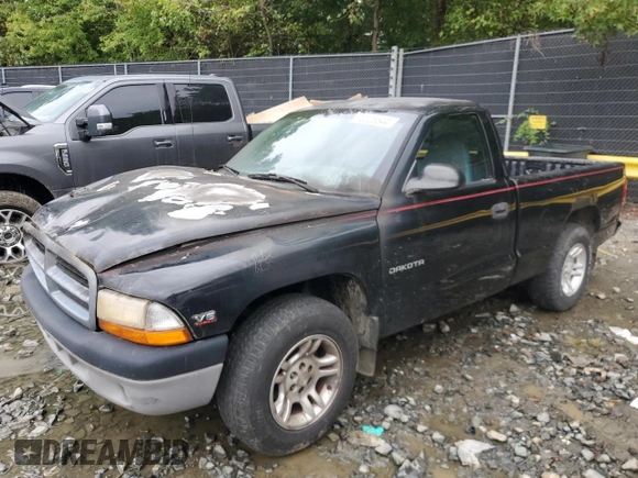 1997 Dodge Dakota with VIN 1B7FL26X4VS259944, listed as a Copart auction lot 72228544 with Not Provided miles and Salvage Title. Bid and sale history available at carsss.com. Image 1.