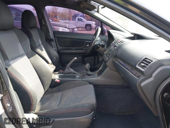 2018 Subaru WRX Premium with VIN JF1VA1C67J8801669, listed as a IAAI auction lot 40756560 with 107,472 mi miles. Bid and sale history available at carsss.com. Image 5.