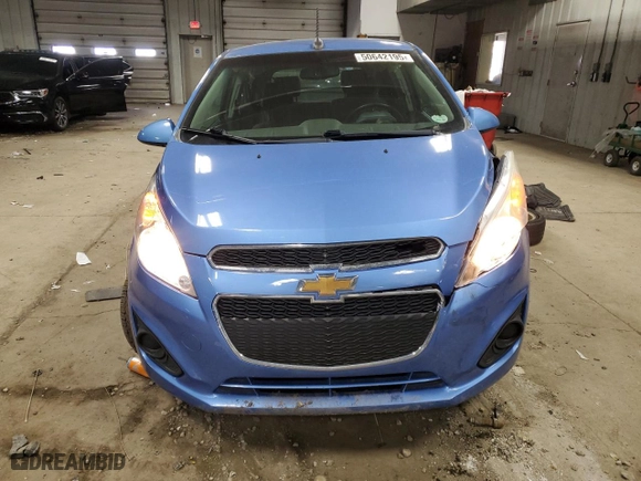 2014 Chevrolet Spark LS with VIN KL8CB6S9XEC414441, listed as a Copart auction lot 50642195 with 77,769 mi miles and Non Repairable. Bid and sale history available at carsss.com. Image 5.