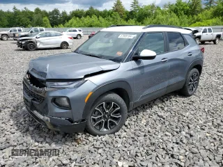 2022 Chevrolet TrailBlazer ACTIV with VIN KL79MVSL1NB056795, listed as a Copart auction lot 57908184 with 37,637 mi miles and Salvage Title. Bid and sale history available at DreamBid. Image 1.