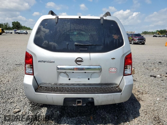 2011 Nissan Pathfinder S with VIN 5N1AR1NB4BC629834, listed as a Copart auction lot 61241345 with 122,348 mi miles and Salvage title. Bid and sale history available at DreamBid. Image 6.