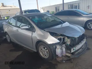 2016 Toyota Prius Two with VIN JTDKBRFU0G3505479, listed as a IAAI auction lot 41977008 with 218,630 mi miles and . Bid and sale history available at DreamBid. Image 1.
