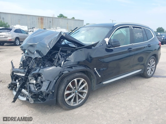2019 BMW X3 xDrive30i with VIN 5UXTR9C58KLE20199, listed as a IAAI auction lot 35088283 with 36,857 mi miles. Bid and sale history available at carsss.com. Image 17.