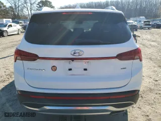 2021 Hyundai Santa Fe SEL with VIN 5NMS3DAJ7MH352545, listed as a Copart auction lot 45741865 with 82,156 mi miles and Salvage Title. Bid and sale history available at carsss.com. Image 6.