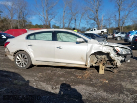 2014 Buick LaCrosse Leather with VIN 1G4GB5G32EF222500, listed as a IAAI auction lot 41460326 with 143,075 mi miles and . Bid and sale history available at DreamBid. Image 14.