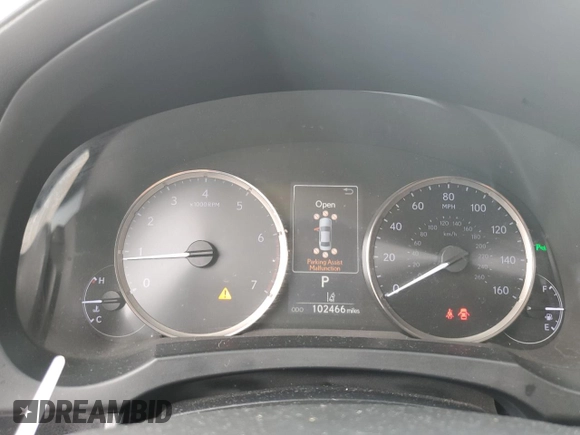 2019 Lexus IS 300 with VIN JTHBA1D20K5084901, listed as a Copart auction lot 59850105 with 102,466 mi miles and Salvage title. Bid and sale history available at DreamBid. Image 9.
