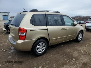 2008 Kia Sedona with VIN KNDMB133586265836, listed as a Copart auction lot 50717925 with 126,892 mi miles and Salvage Title. Bid and sale history available at carsss.com. Image 3.