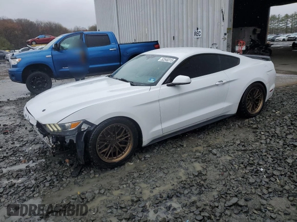 2016 Ford Mustang EcoBoost with VIN 1FA6P8TH6G5223488, listed as a Copart auction lot 52540315 with 75,011 mi miles and Salvage Title. Bid and sale history available at carsss.com. Image 1.