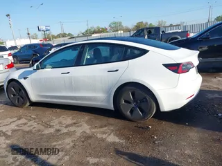 2023 Tesla Model 3 Long Range with VIN 5YJ3E1EB6PF633550, listed as a IAAI auction lot 41861278 with 45,743 mi miles and . Bid and sale history available at DreamBid. Image 14.