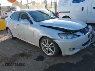 2007 Lexus IS 350 with VIN JTHBE262572009269, listed as a IAAI auction lot 41548929 with Not Provided miles and . Bid and sale history available at DreamBid. Image 1.