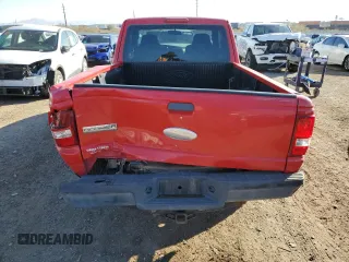 2006 Ford Ranger STX с VIN 1FTYR44U46PA44211, выставлен на аукционе Copart как лот 43438045 с пробегом 86 926 миль миль и Списание • Salvage title. История ставок и продаж доступна на DreamBid. Изображение 6.
