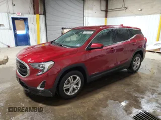 2020 GMC Terrain SLE z VIN 3GKALMEV9LL202659, wystawiony jako Copart lot #53502295 z przebiegiem 57 594 mil mil oraz Szkoda całkowita • Salvage title. Historia ofert i sprzedaży dostępna na DreamBid. Obrazek 1.