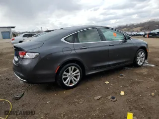 2015 Chrysler 200 Limited with VIN 1C3CCCAB5FN547349, listed as a Copart auction lot 50316675 with 111,564 mi miles and Salvage Title. Bid and sale history available at carsss.com. Image 3.