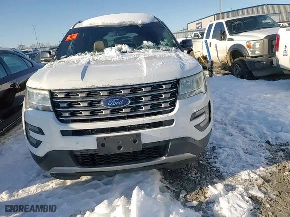 2016 Ford Explorer XLT with VIN 1FM5K8D85GGC95835, listed as a Copart auction lot 87683995 with 258,776 mi miles and Salvage Title. Bid and sale history available at carsss.com. Image 12.