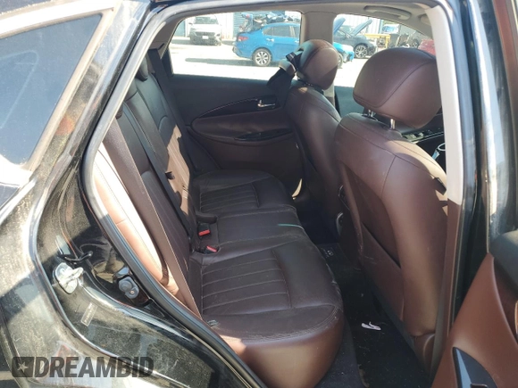 2012 Infiniti EX35 Journey with VIN JN1AJ0HP6CM400731, listed as a Copart auction lot 52184845 with 0 mi miles and Salvage Title. Bid and sale history available at carsss.com. Image 11.
