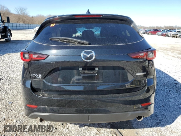 2025 Mazda CX-5 2.5 S Preferred Package with VIN JM3KFBCL8S0565342, listed as a Copart auction lot 47885185 with 5,436 mi miles and Non Repairable. Bid and sale history available at carsss.com. Image 6.