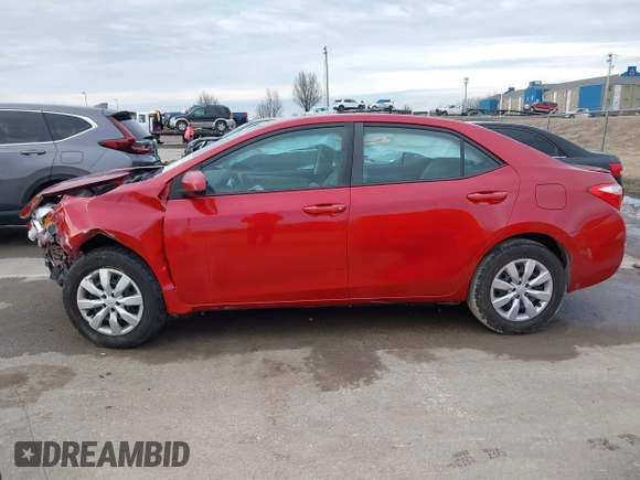 2015 Toyota Corolla L with VIN 5YFBURHE9FP207387, listed as a IAAI auction lot 41631741 with 186,952 mi miles and . Bid and sale history available at DreamBid. Image 15.