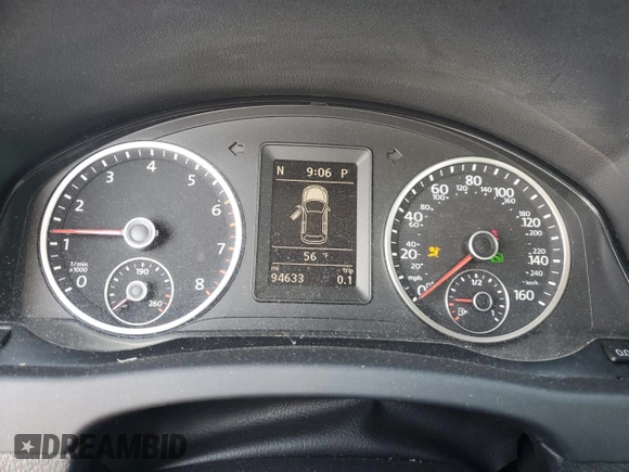 2014 Volkswagen Tiguan SE z VIN WVGAV3AX3EW512497, wystawiony jako Copart lot #43221255 z przebiegiem 94 633 mil mil oraz Szkoda całkowita • Salvage title. Historia ofert i sprzedaży dostępna na DreamBid. Obrazek 9.