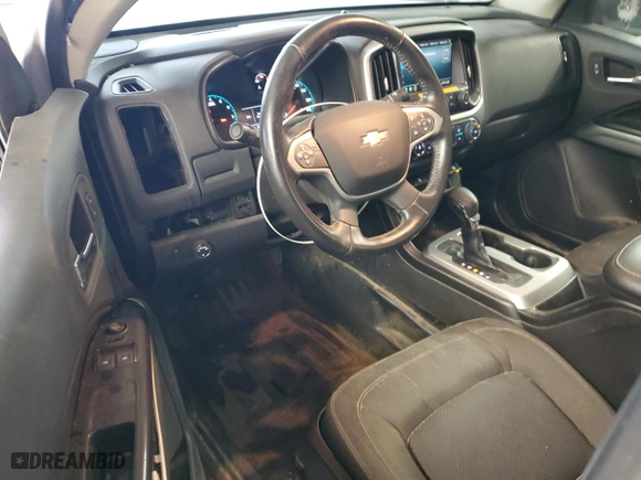 2022 Chevrolet Colorado 2WD LT with VIN 1GCHSCEA2N1246873, listed as a Copart auction lot 43999335 with 36,887 mi miles and Salvage Title. Bid and sale history available at carsss.com. Image 8.