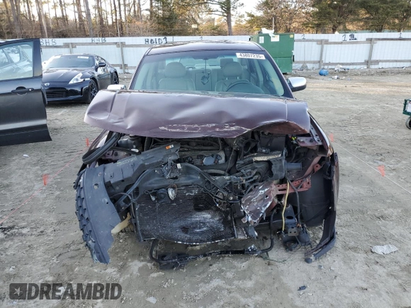 2009 Ford Taurus Limited with VIN 1FAHP28W49G111924, listed as a Copart auction lot 43807235 with 0 mi miles and Salvage Title. Bid and sale history available at carsss.com. Image 5.