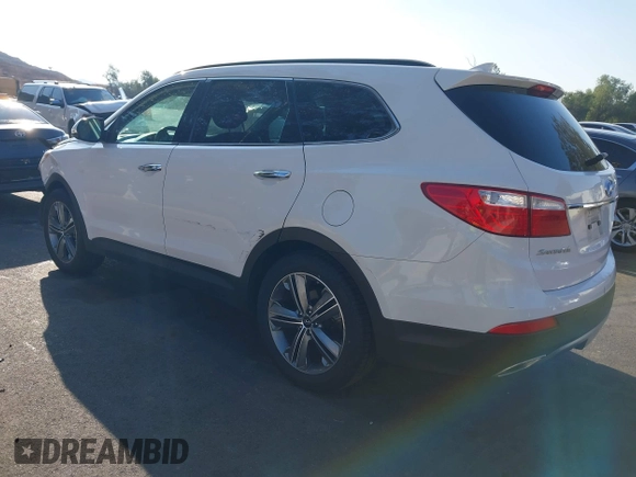 2016 Hyundai Santa Fe SE with VIN KM8SR4HF1GU141799, listed as a IAAI auction lot 41348405 with 99,884 mi miles. Bid and sale history available at carsss.com. Image 3.